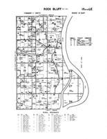 Rock Bluff Township East, Missouri River, Mud Creek, Cass County 1963 Published by Standard Atlas Co
